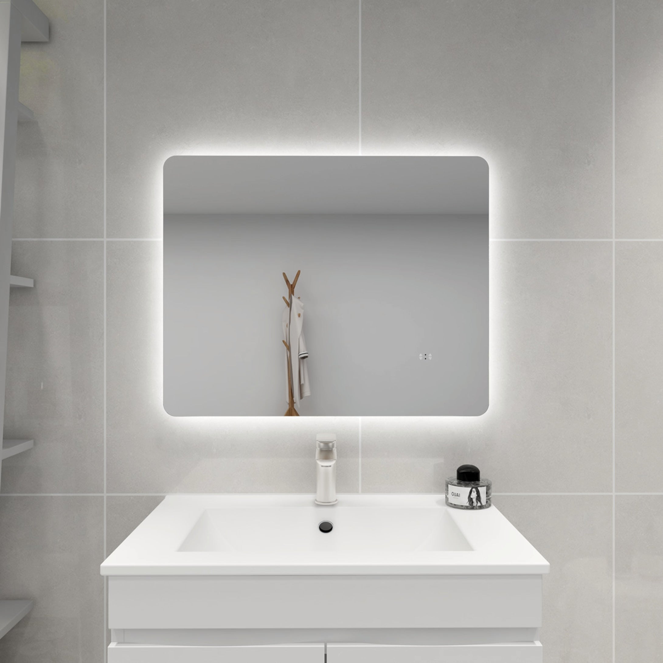 Lumen Rectangular LED Mirror